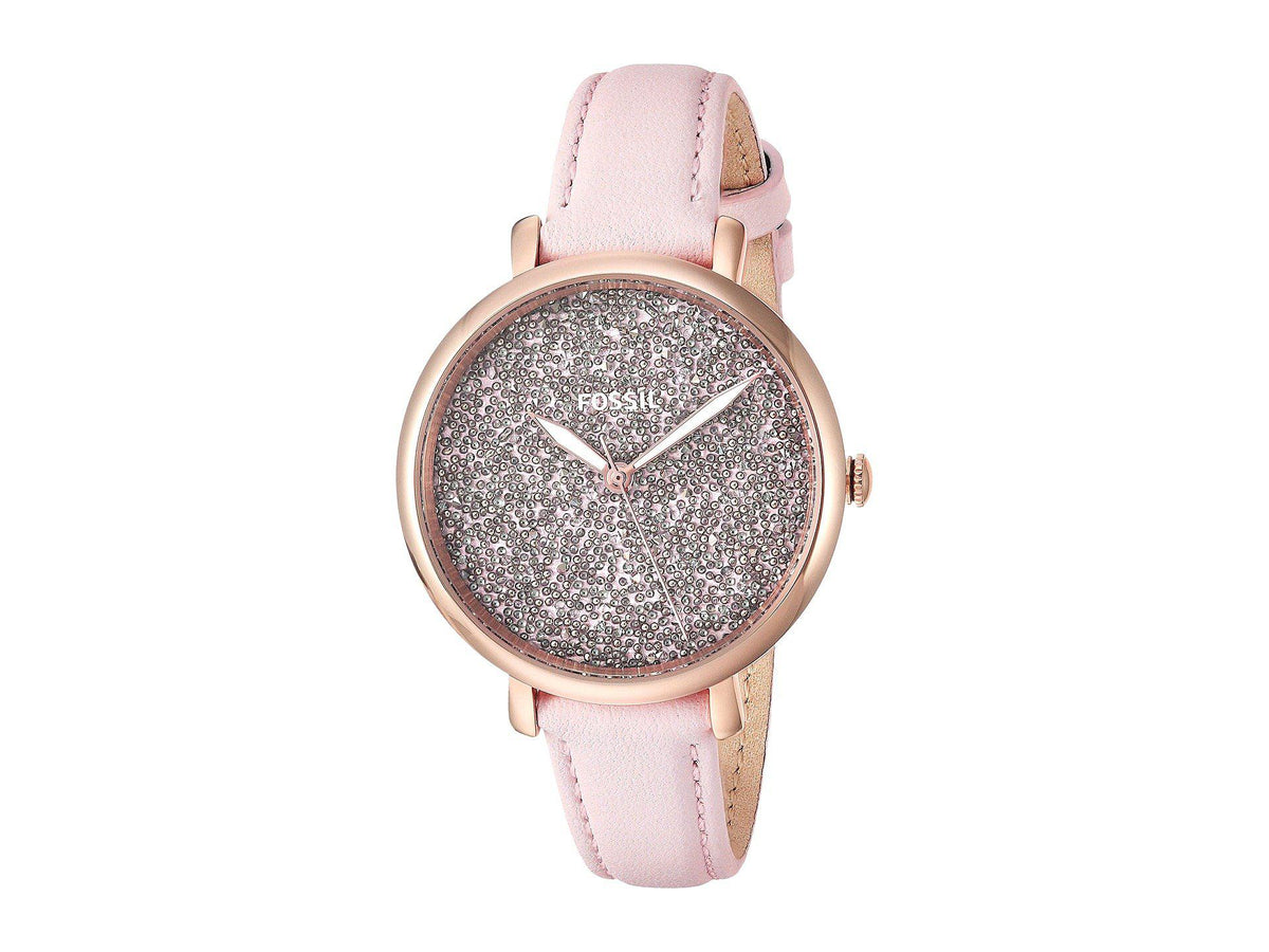 Jacqueline Watch (Pastel Pink/Rose-Gold) | Fossil | Luby 
