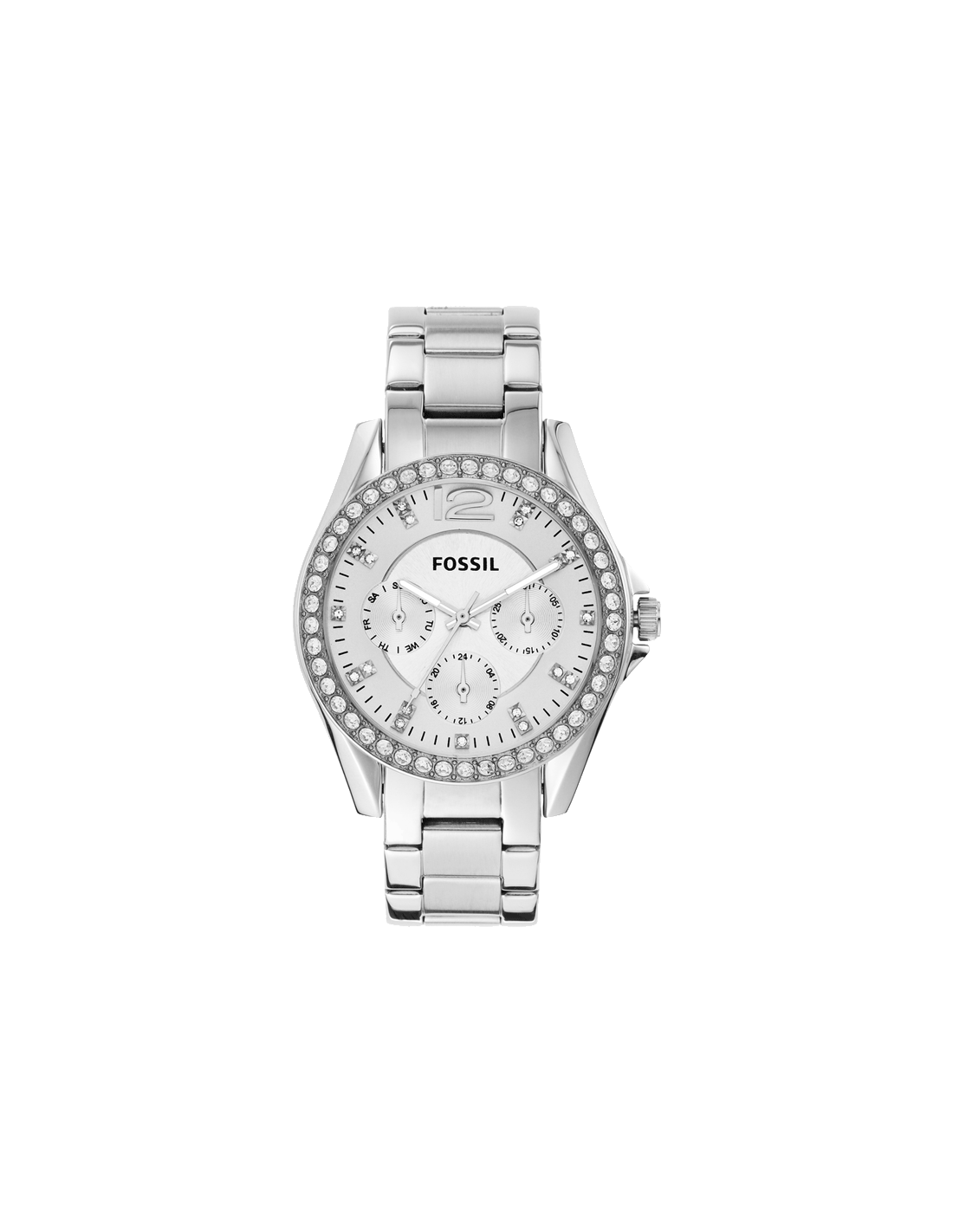 Riley Multifunction Stainless Steel Watch | Fossil | Luby 