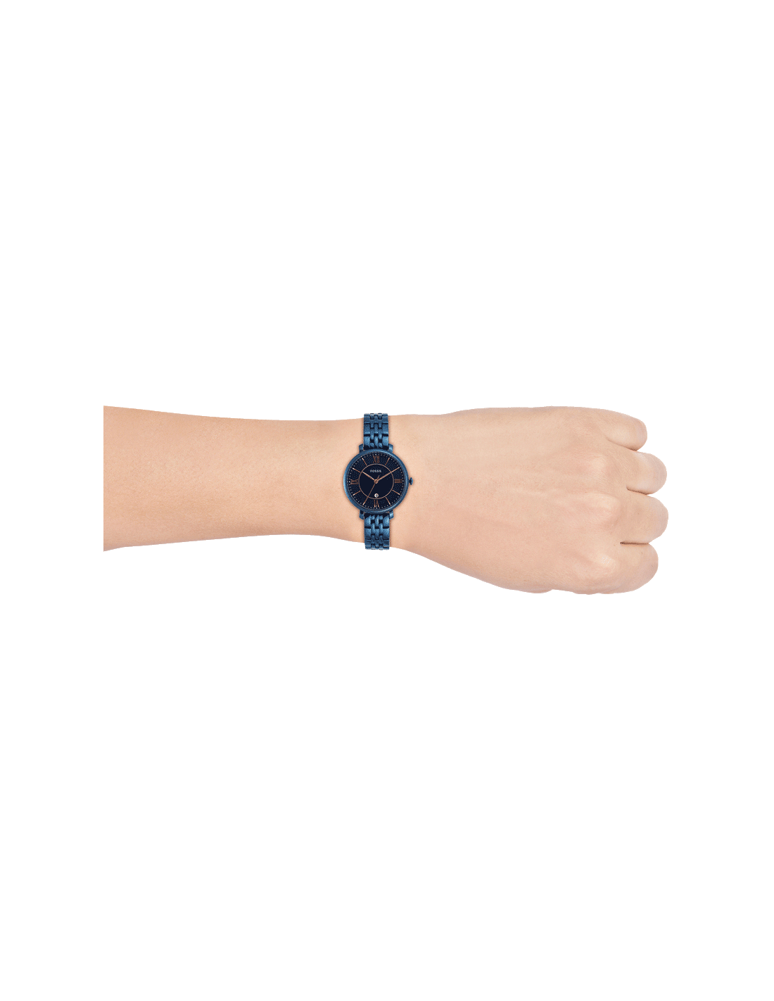 Jacqueline Date Watch (Blue) | Fossil | Luby 