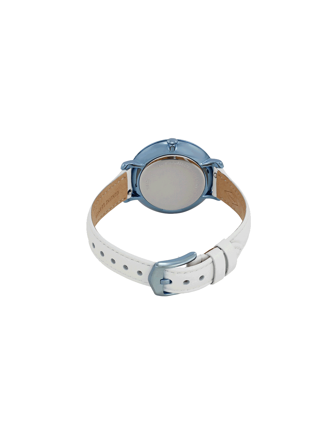 Ladies Jacqueline Watch (White/Blue) | Fossil | Luby 