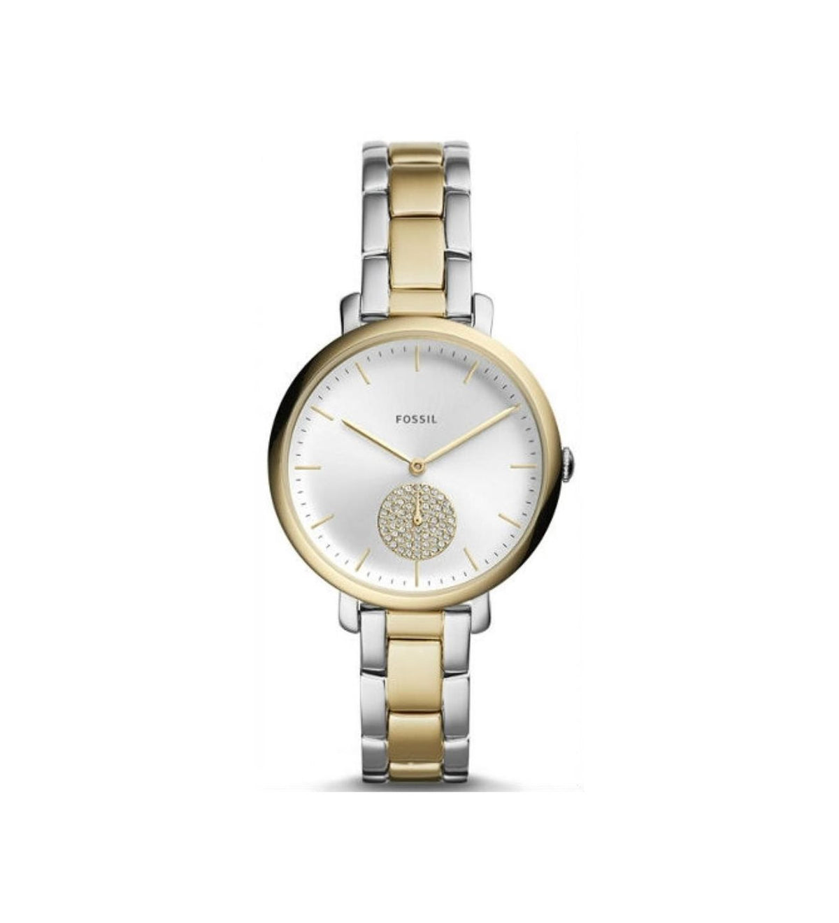 Jacqueline Watch (Silver/Gold) | Fossil | Luby 