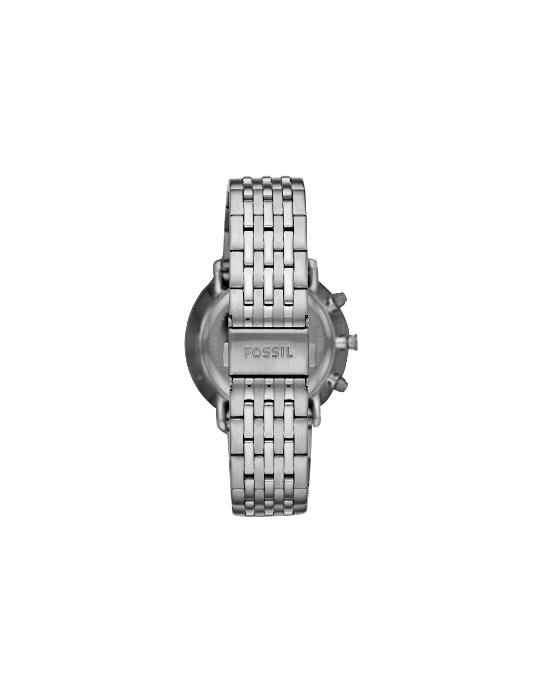 Chase Timer Chronograph Watch (Silver/Smoke) | Fossil | Luby 