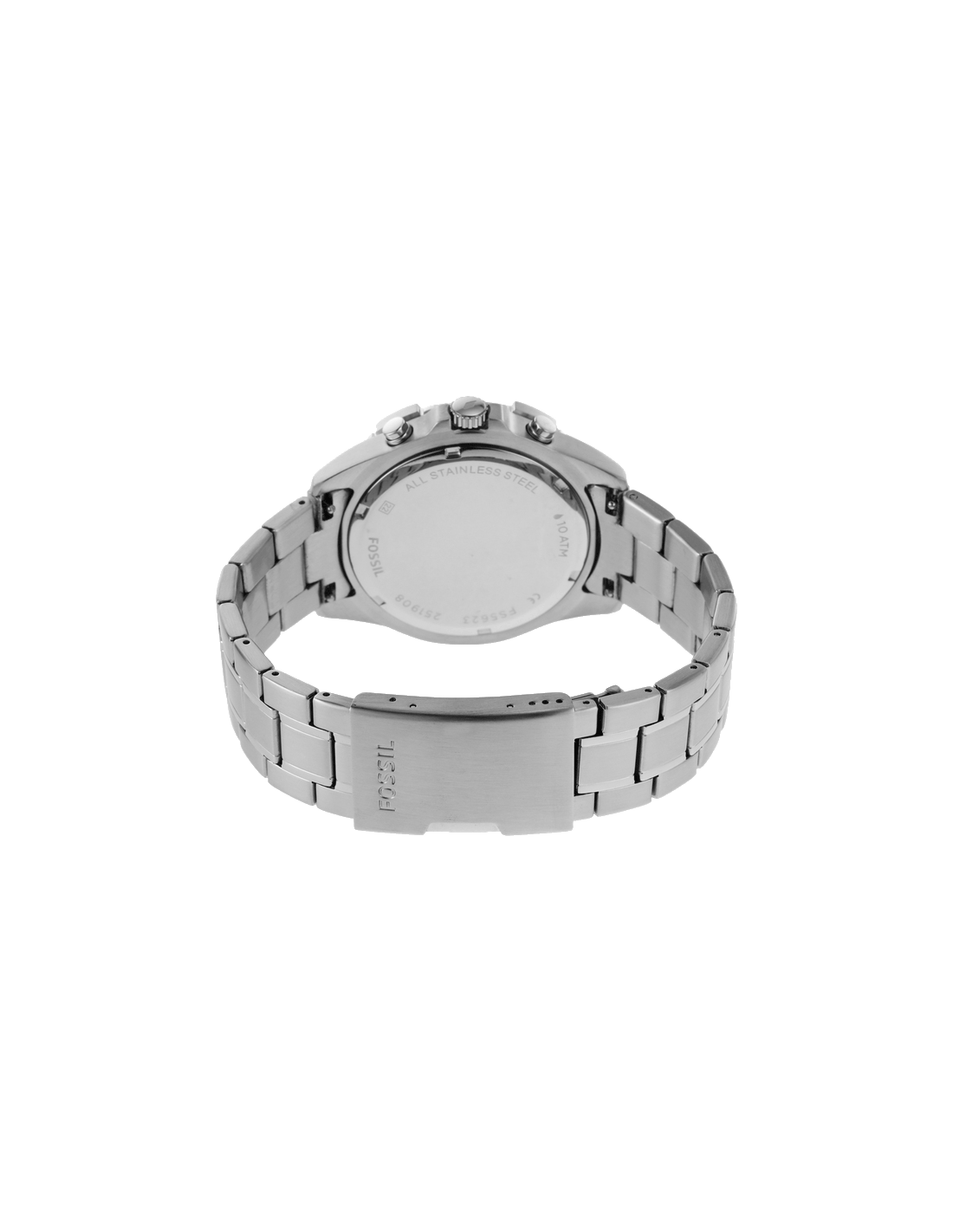 Garret Chronograph Watch (Silver/Blue) | Fossil | Luby 