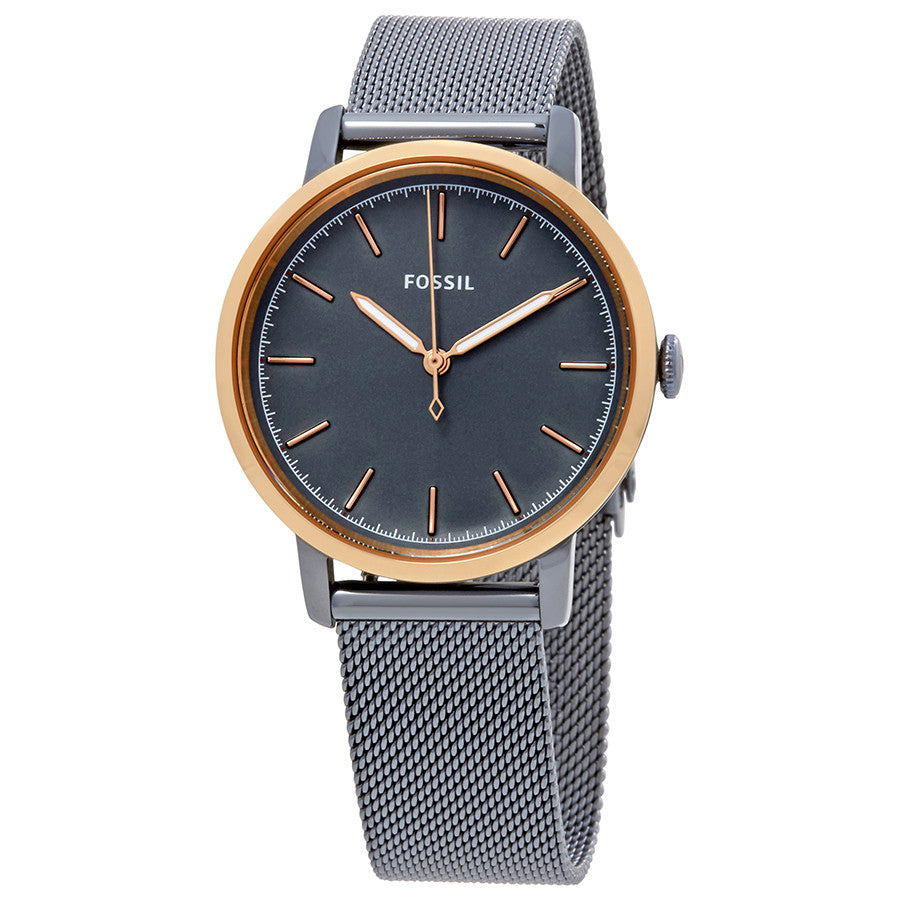 Ladies Neely Watch (Blue/Rose-Gold) | Fossil | Luby 