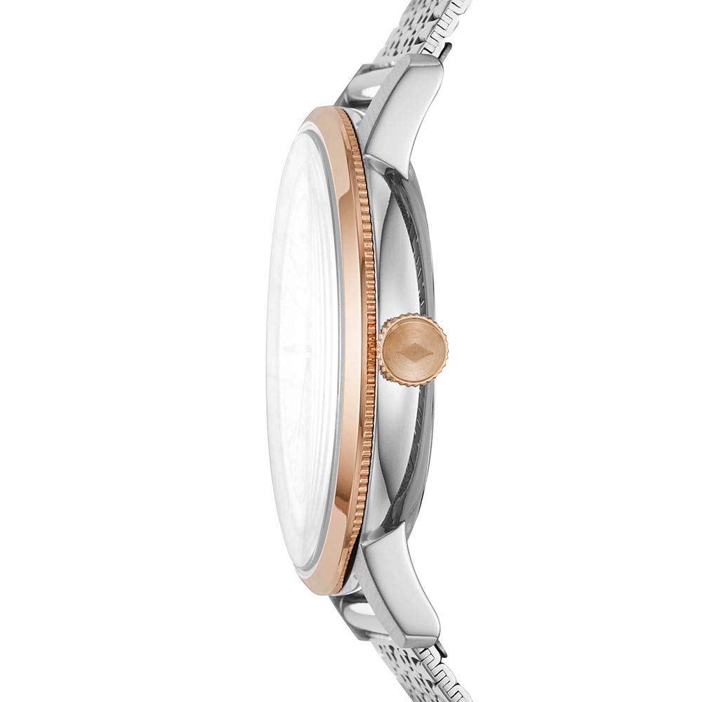 Neely Three-Hand Stainless Steel Watch | Fossil | Luby 