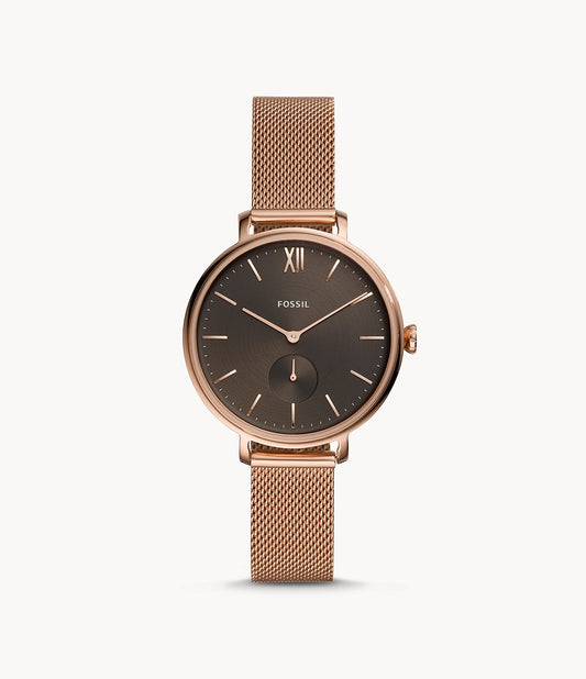 Ladies Kayla Watch (Rose-Gold) | Fossil | Luby 