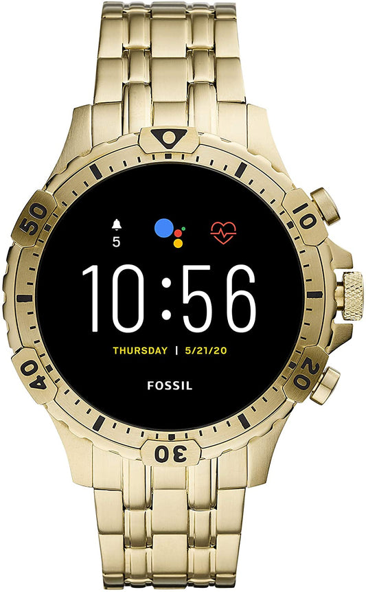 Gen 5 Garrett HR SmartWatch (Gold) | Fossil | Luby 