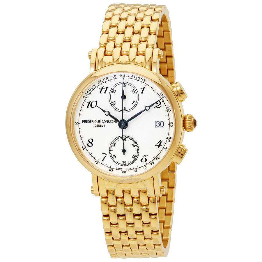 Classics Chronograph (Gold) | Frederique Constant | Luby 