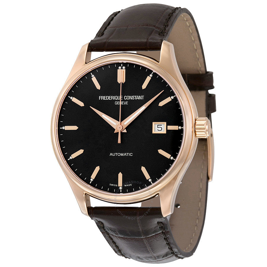 Classics Index Automatic (Rose-Gold/Black) | Frederique Constant | Luby 