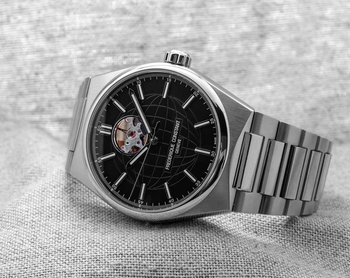 FREDERIQUE HIGHLIFE HEART BEAT SILVER | Frederique Constant | Luby 