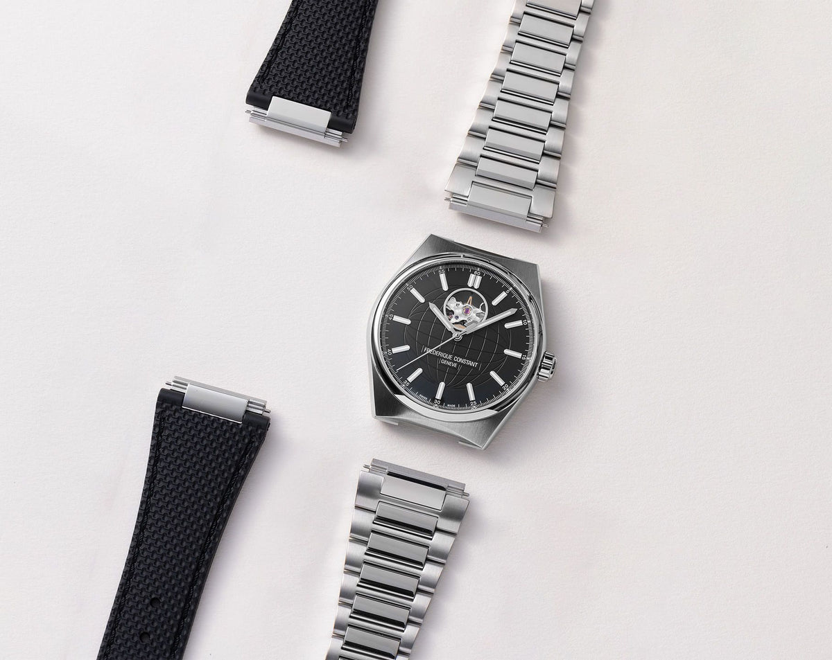 FREDERIQUE HIGHLIFE HEART BEAT SILVER | Frederique Constant | Luby 