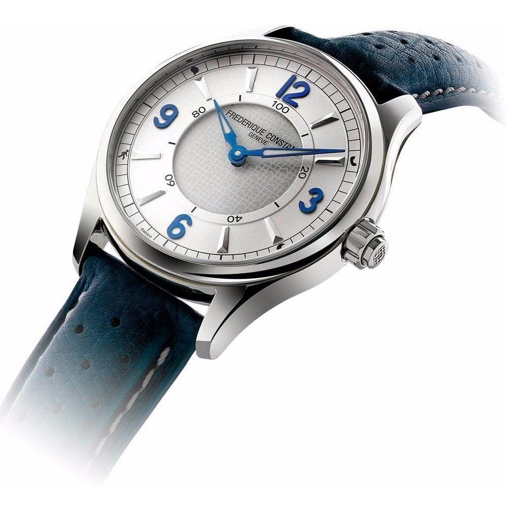 Horological Smartwatch Gents Notify (Blue-White) | Frederique Constant | Luby 