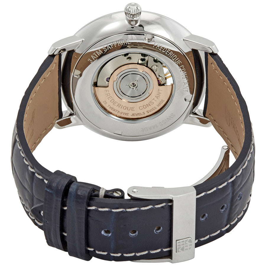 Slimline Heartbeat Automatic (Full Blue) | Frederique Constant | Luby 