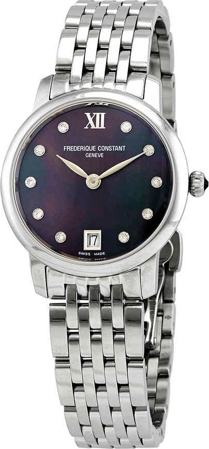 FREDERIQUE SLIMLINE BLUE LADIES | Frederique Constant | Luby 