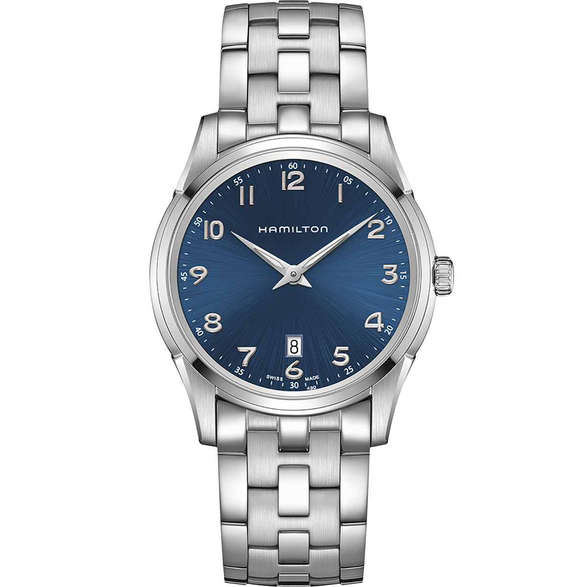 Jazzmaster Thinline Quartz (Silver/Blue) | Hamilton | Luby 
