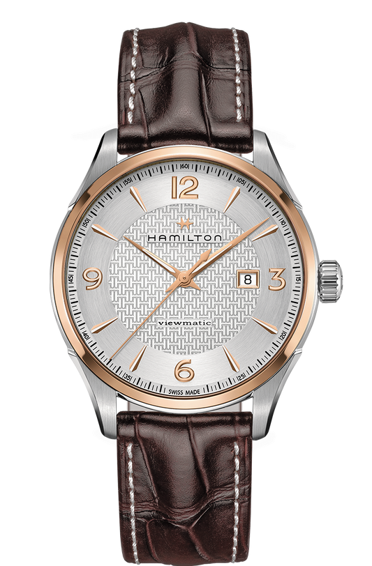 Jazzmaster Automatic Viewmatic (Rose-Gold) | Hamilton | Luby 