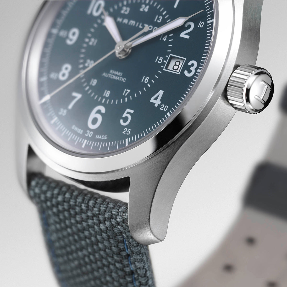 Khaki Automatic Field (Blue) | Hamilton | Luby 