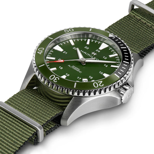 Khaki Navy Scuba Automatic (Green) | Hamilton | Luby 