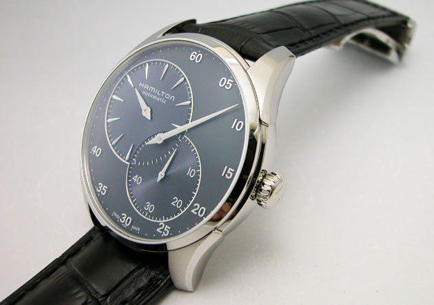 Jazzmaster Automatic Regulator (Silver/Blue) | Hamilton | Luby 