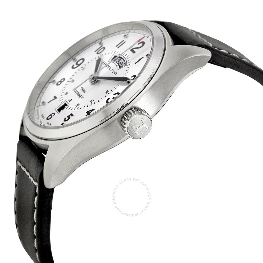 Khaki Automatic Field Day Date (Grey) | Hamilton | Luby 