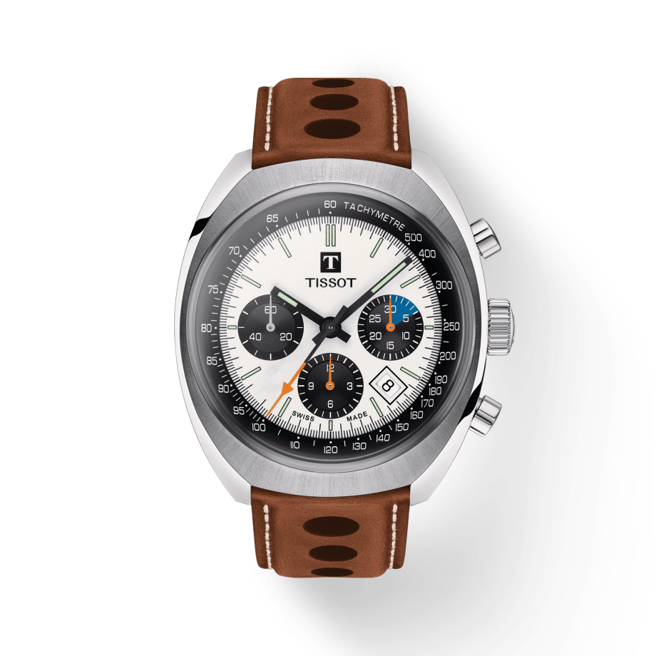 Tissot Heritage 1973 (Silver/Brown) | Tissot | Luby 