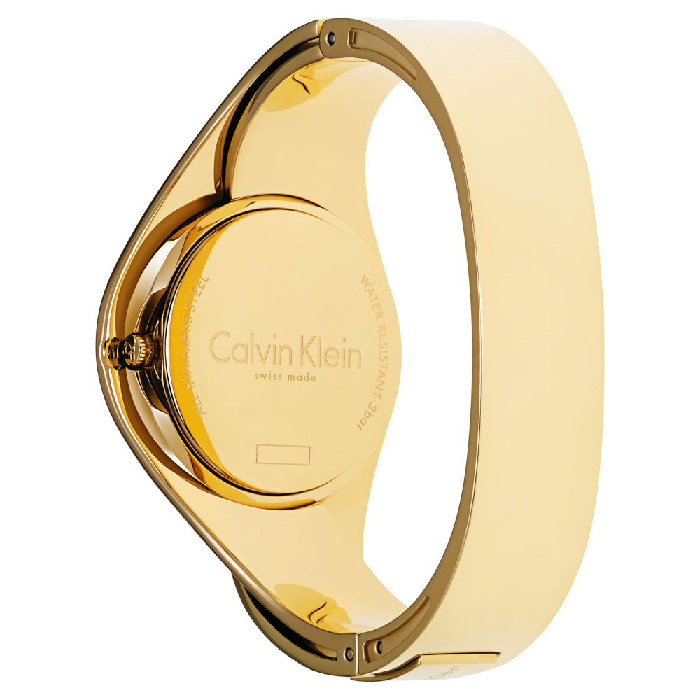 SENSES SMALL BANGLE GOLD | Calvin Klein | Luby 