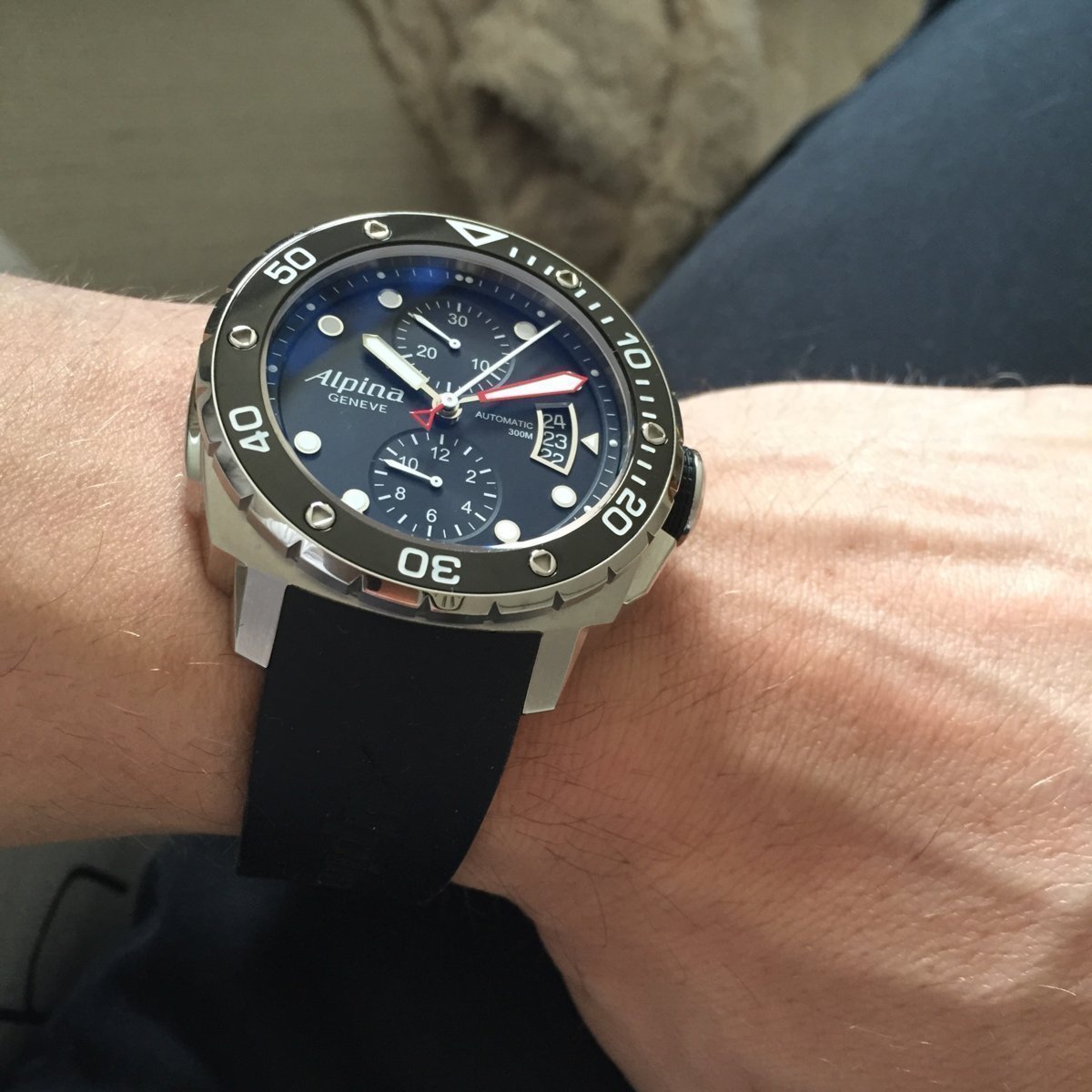 Extreme Diver Automatic (Black) | Alpina | Luby 