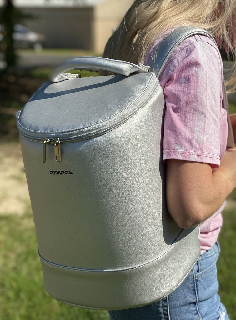SILVER EOLA BUCKET COOLER BAG | CORKCICLE | Luby 