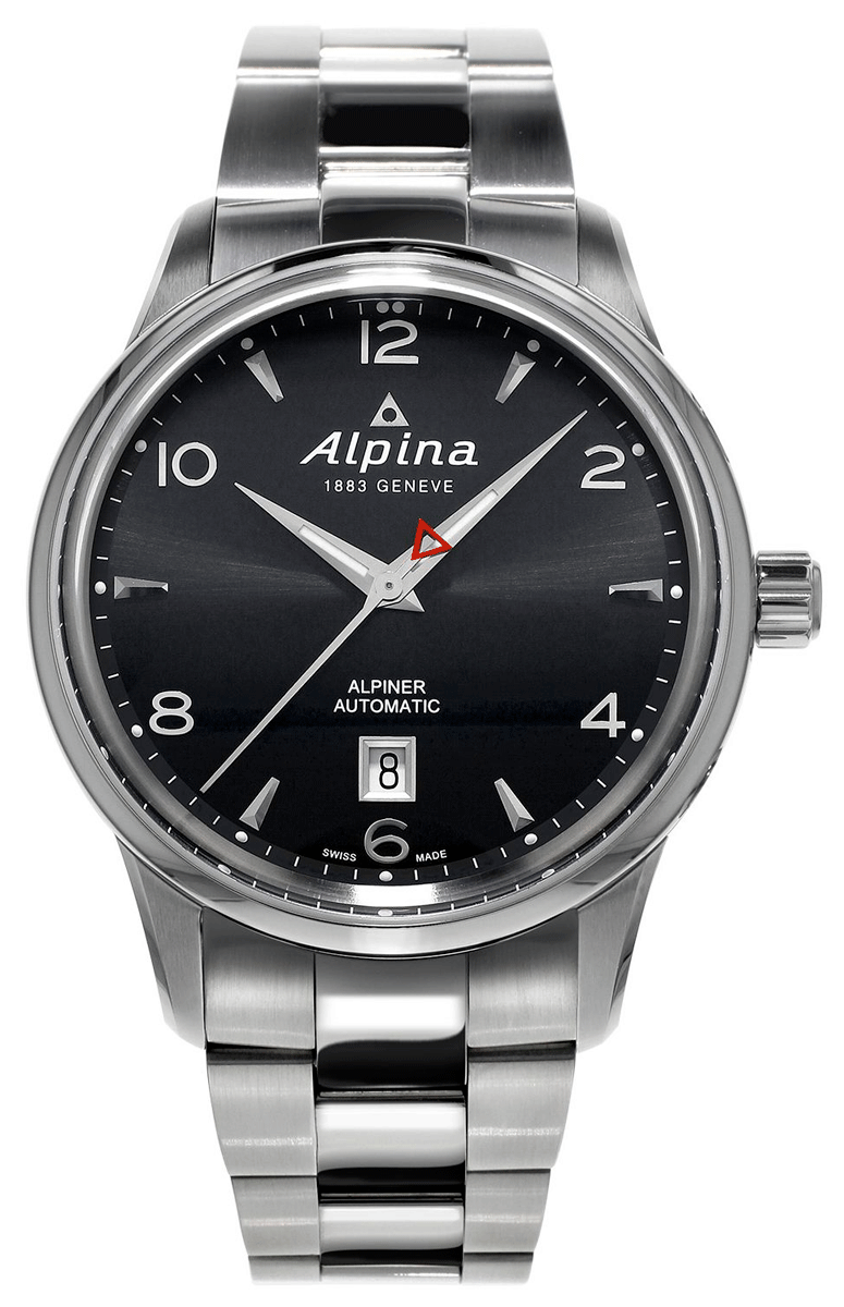 Alpiner Automatic (Silver-Black) | Alpina | Luby 