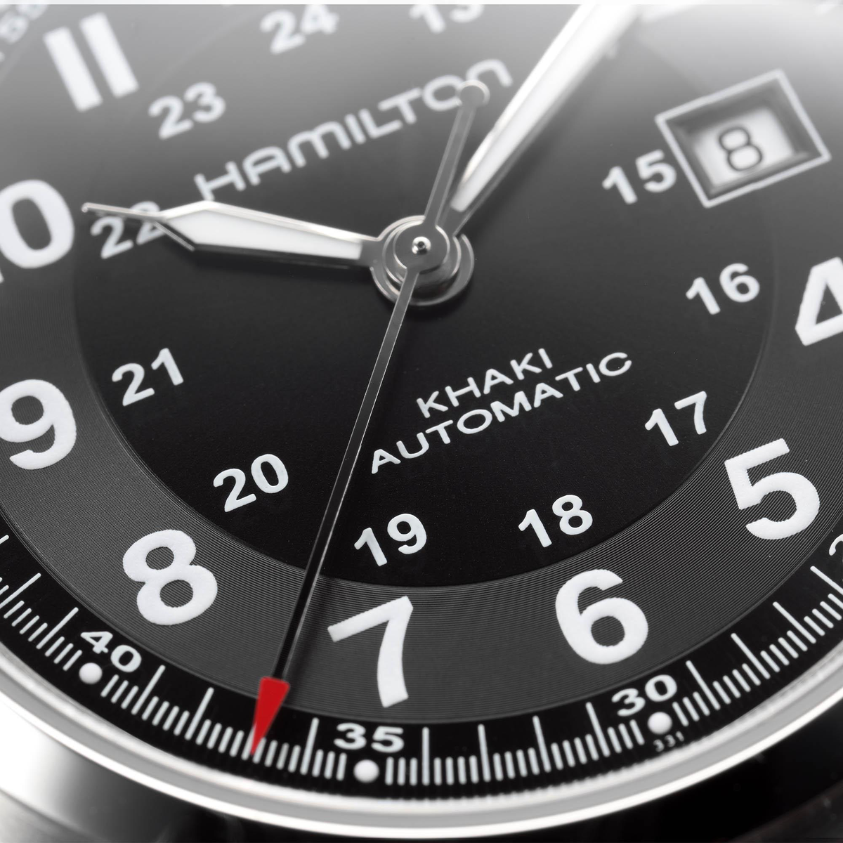 Khaki Field Automatic (Silver/Brown) | Hamilton | Luby 