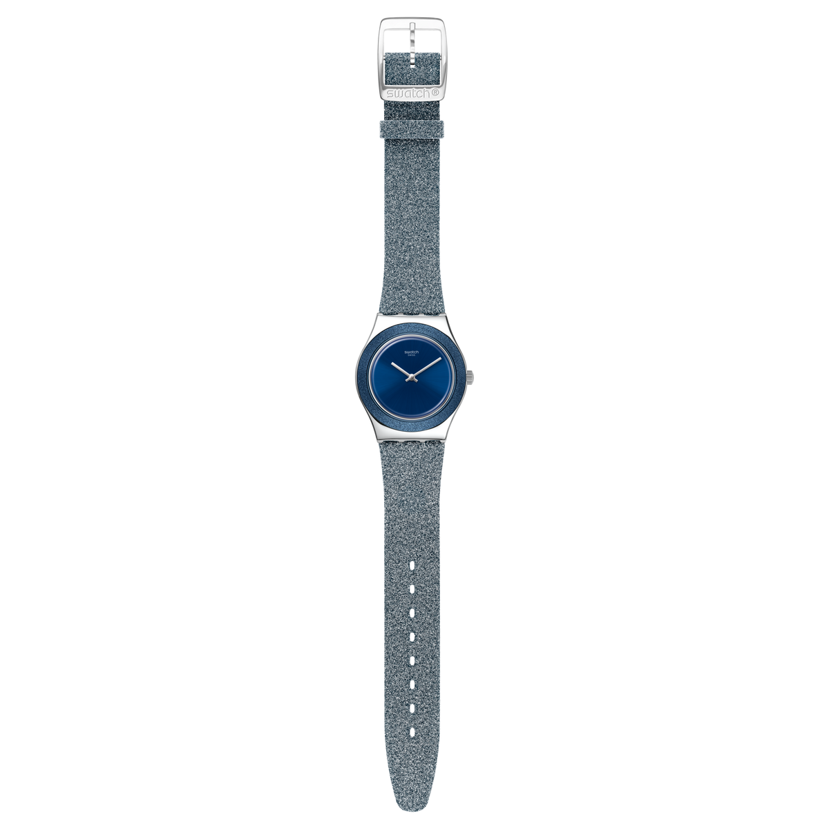 Blue Sparkle | Swatch | Luby 