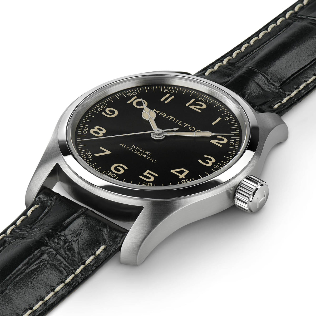 Khaki Field Murph Automatic (Black/Silver) | Hamilton | Luby 