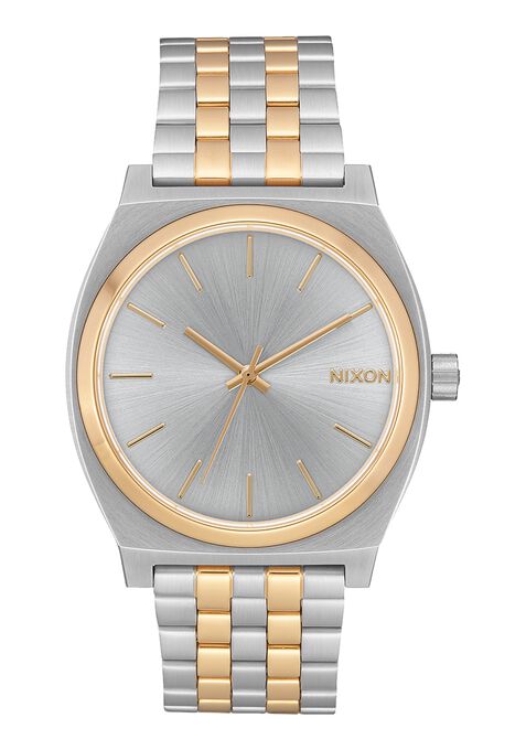 Time Teller Silver with Gold | Nixon | Luby 
