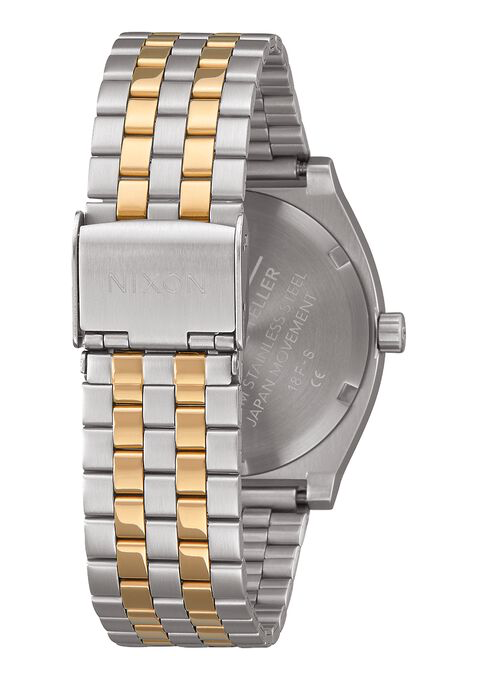 Time Teller Silver with Gold | Nixon | Luby 