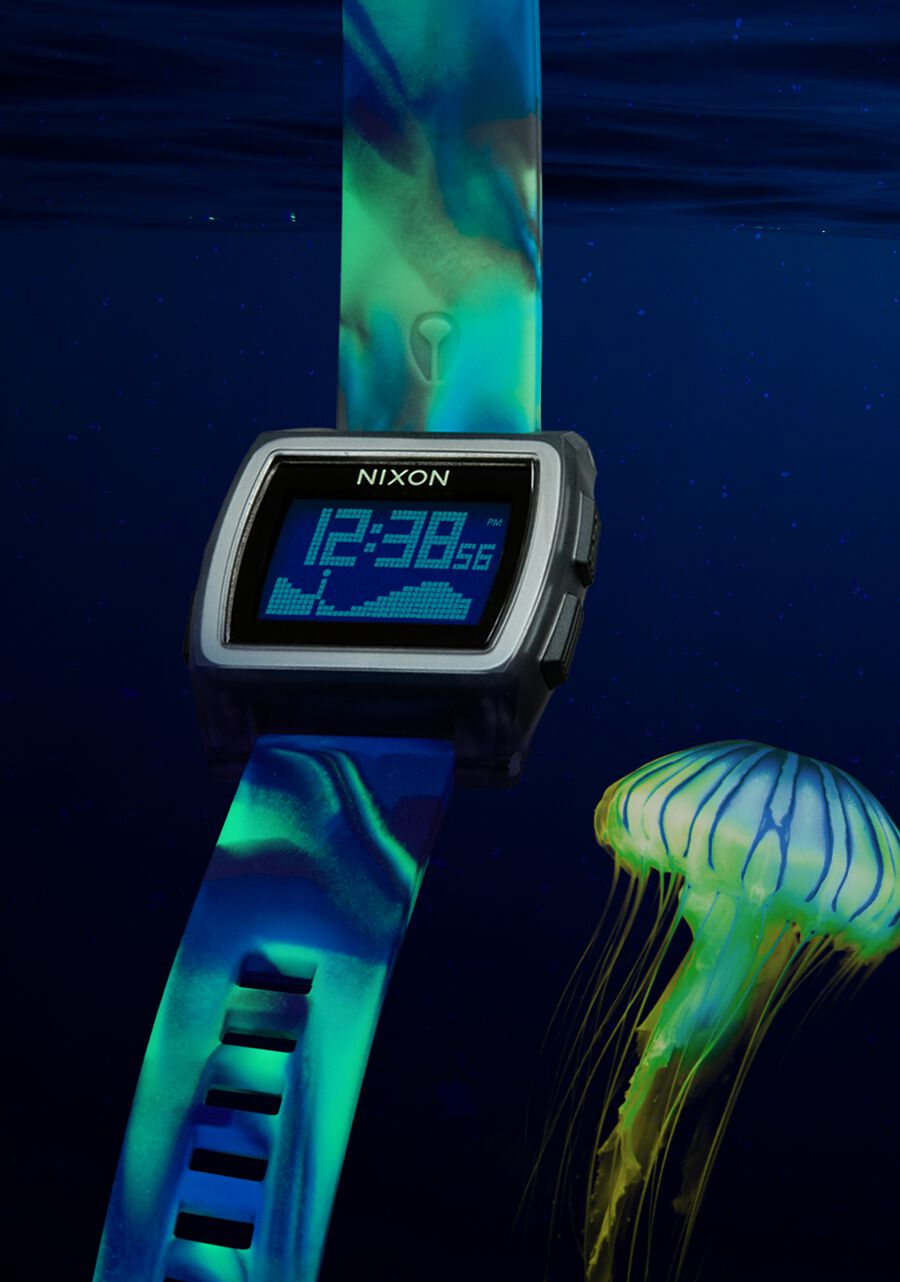 BASE TIDE BLUE JELLYFISH | Nixon | Luby 