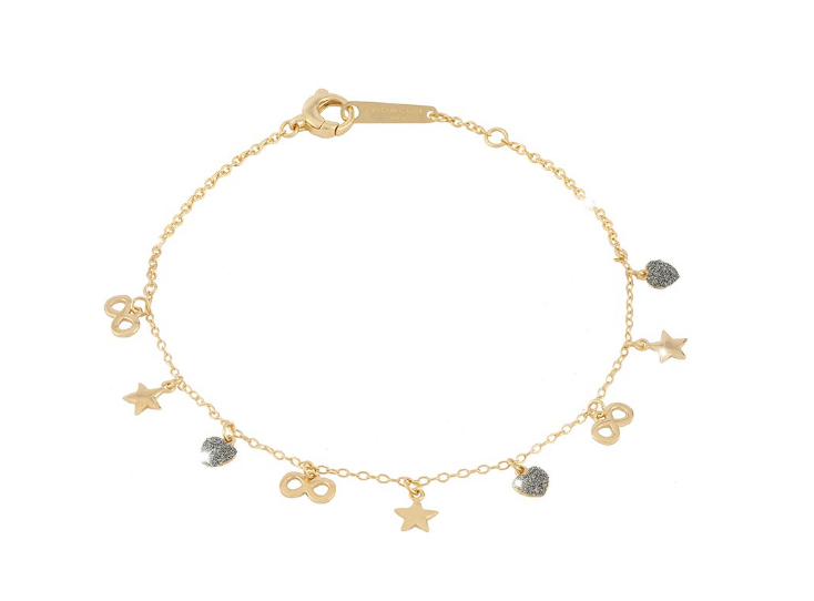 Infinity, Stars & Hearts Diamond Dust Bracelet | Rebecca | Luby 