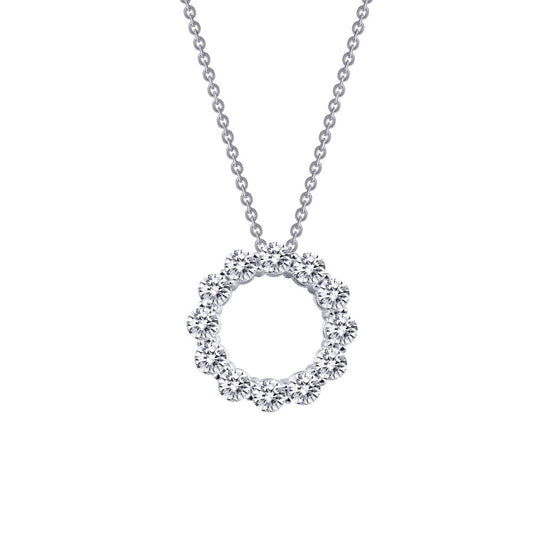 Open Circle Pendant Necklace | Lafonn | Luby 