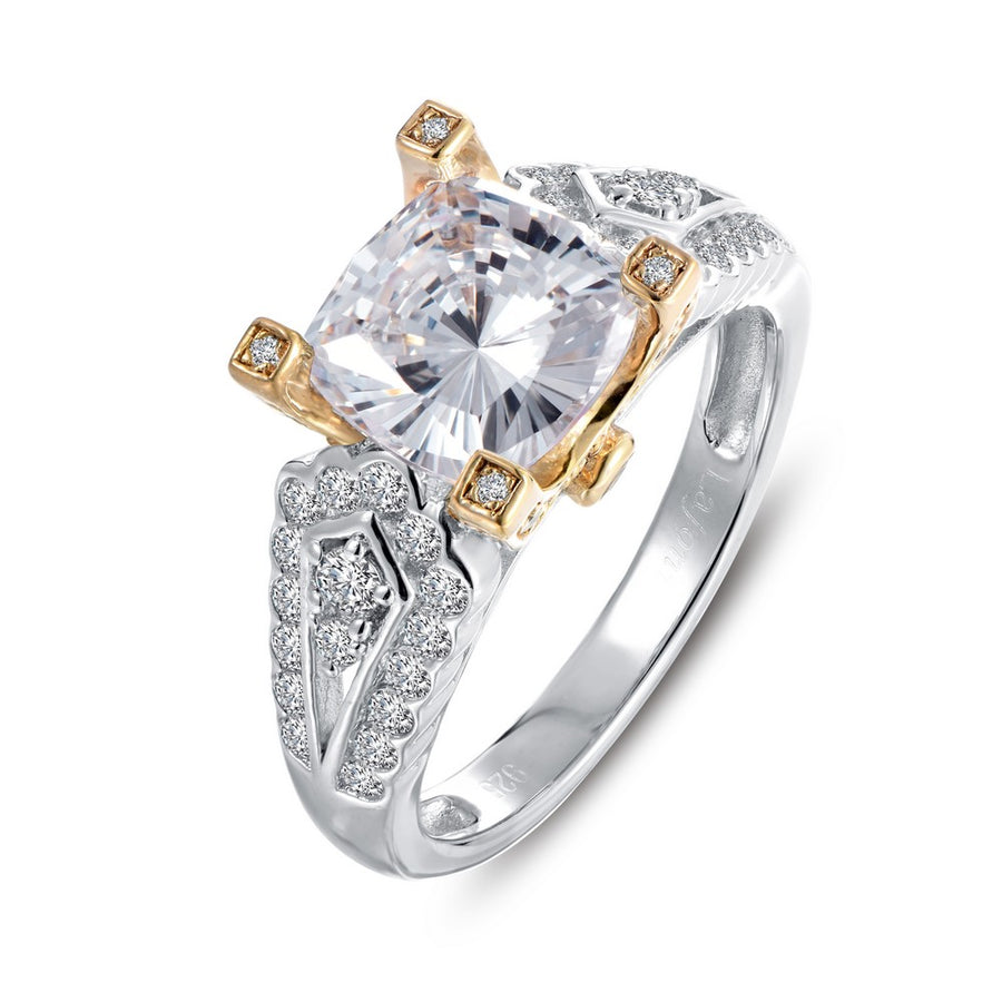 Lujoso anillo de compromiso