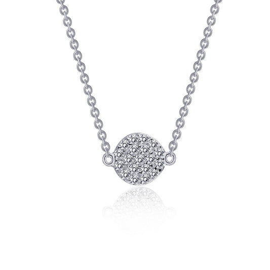 Pave Cluster Necklace | Lafonn | Luby 