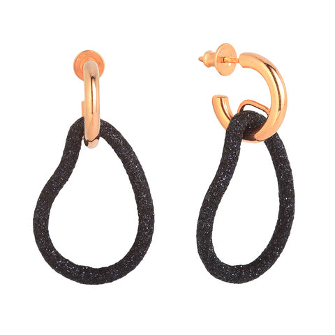 Pendientes Dust of Dream (oro rosa)