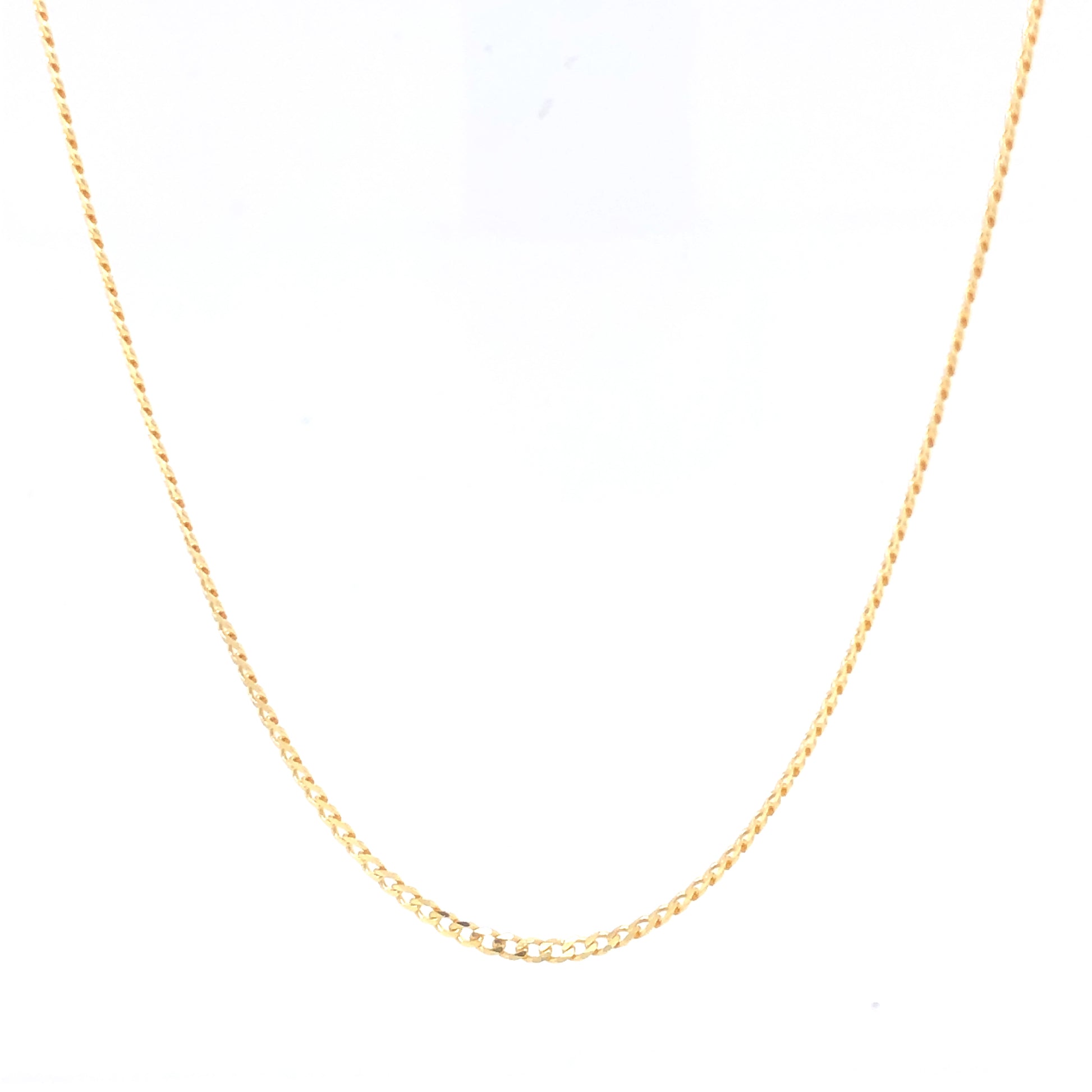 14K Cuban Link Gold Chain (1.4mm) | Luby Gold Collection | Luby 