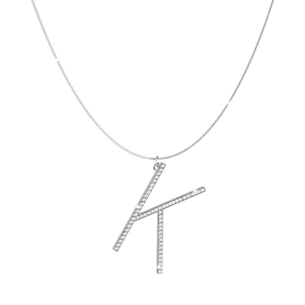 MyWorld Big Letter Necklace | Rebecca | Luby 