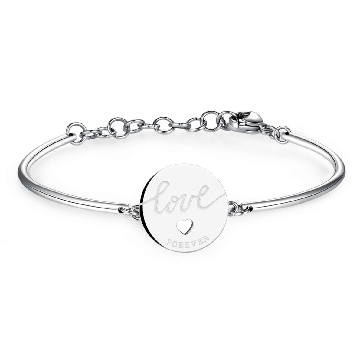 Chakra Love Pendant Bracelet (Silver) | Brosway Italia | Luby 