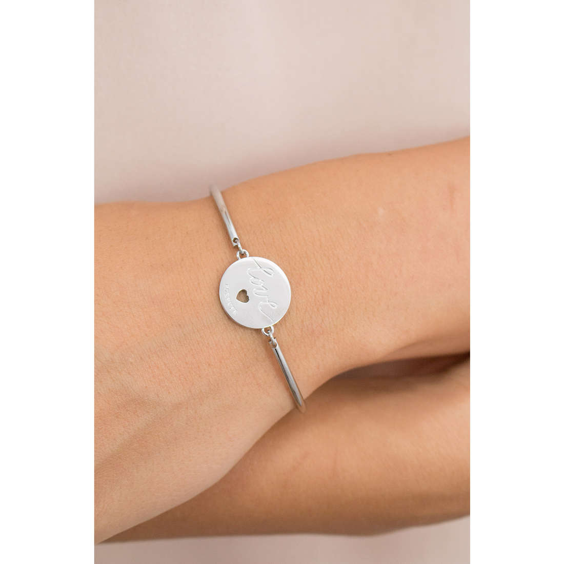 Chakra Love Pendant Bracelet (Silver) | Brosway Italia | Luby 