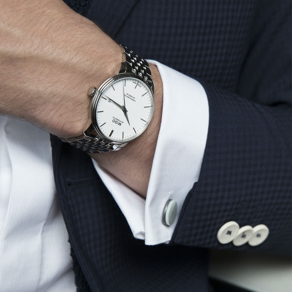 Baroncelli III Caliber 80 Chronometer SI Gent M027.408.11.011.00 | Mido | Luby 