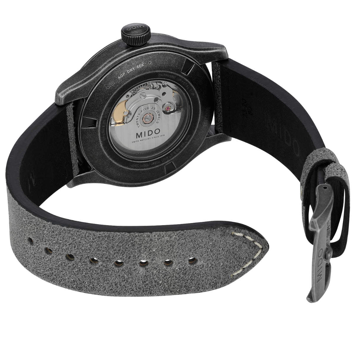 Multifort Escape Aluminum Bezel M032.607.36.050.00 | Mido | Luby 
