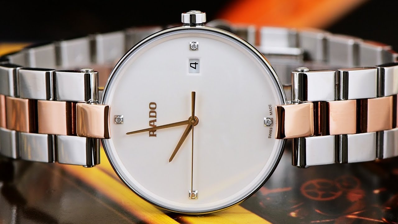 Coupole (Silver-Rose Gold;Diamonds) | Rado | Luby 