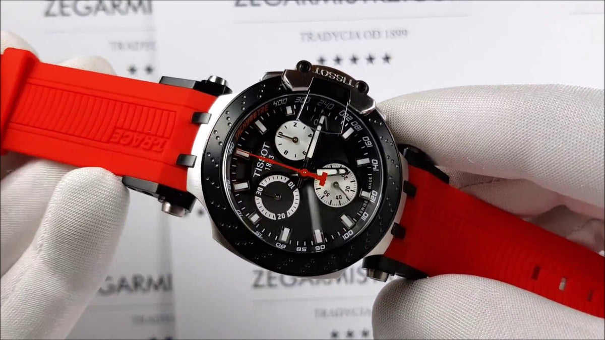 T-Race Chronograph (Red) | Tissot | Luby 