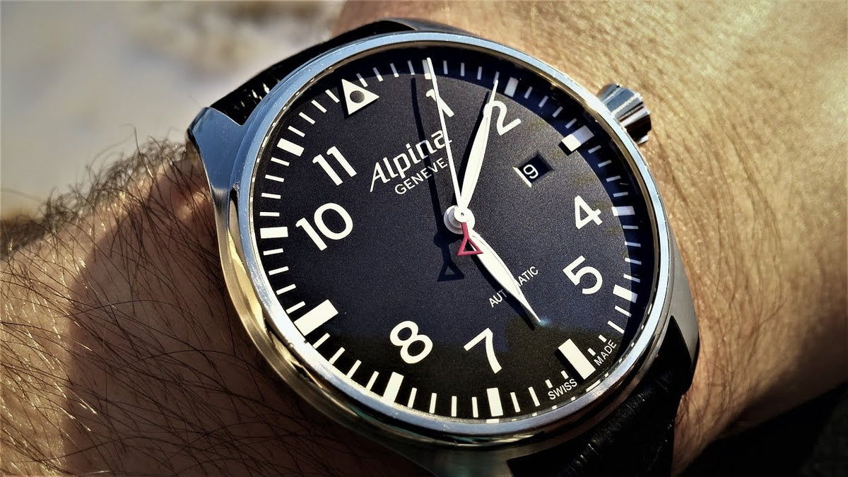 Startimer Pilot Automatic (Grey) | Alpina | Luby 