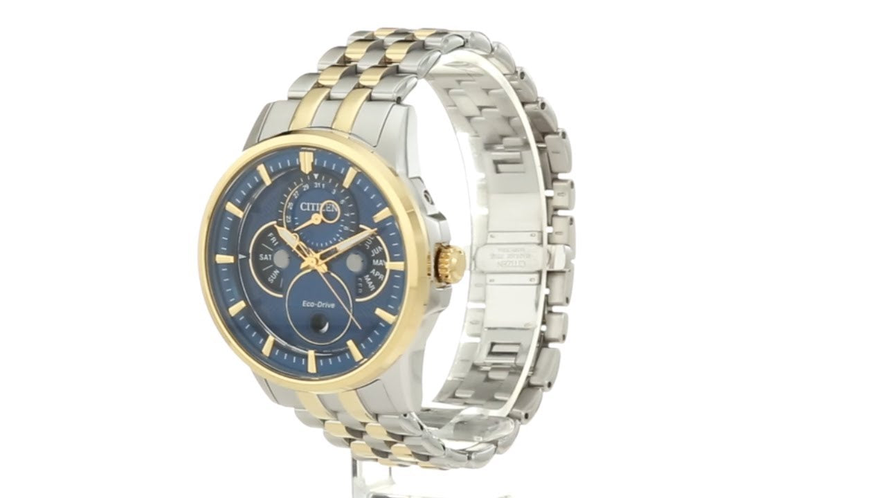 Calendrier (Blue-Gold) | Citizen | Luby 